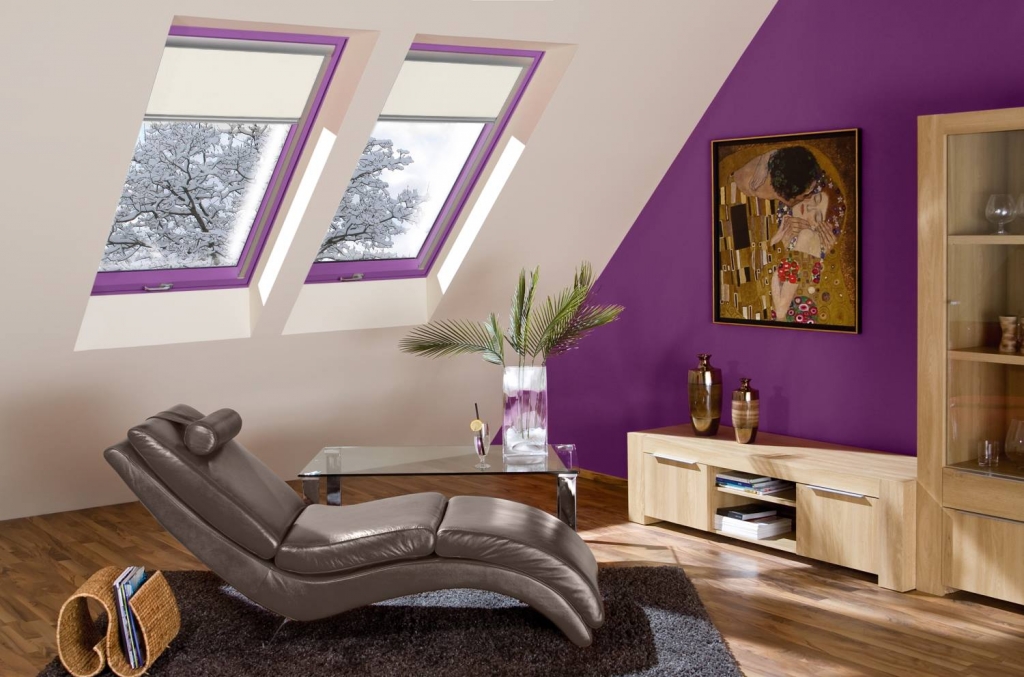 Una finestra per tetti,  in stile Radiant Orchid