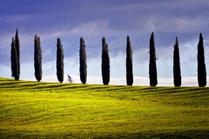 gravel bike in toscana