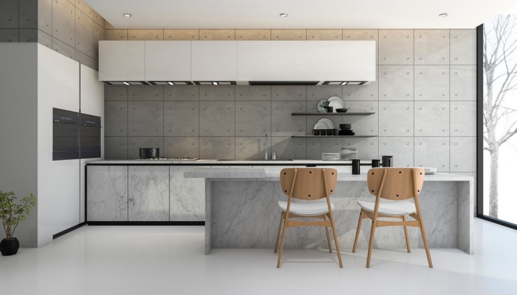 Ideal Work - Cucina Concrete Optik